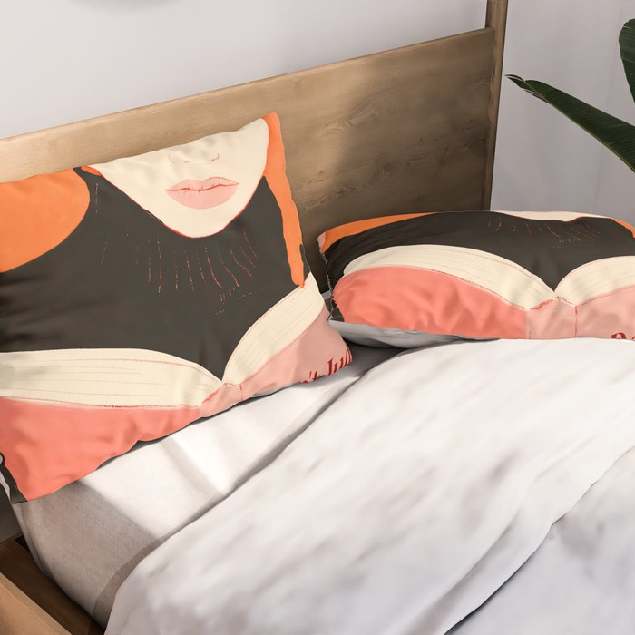 Donât Judge a Book By Its Cover Pillow Sham Gallery Image 2