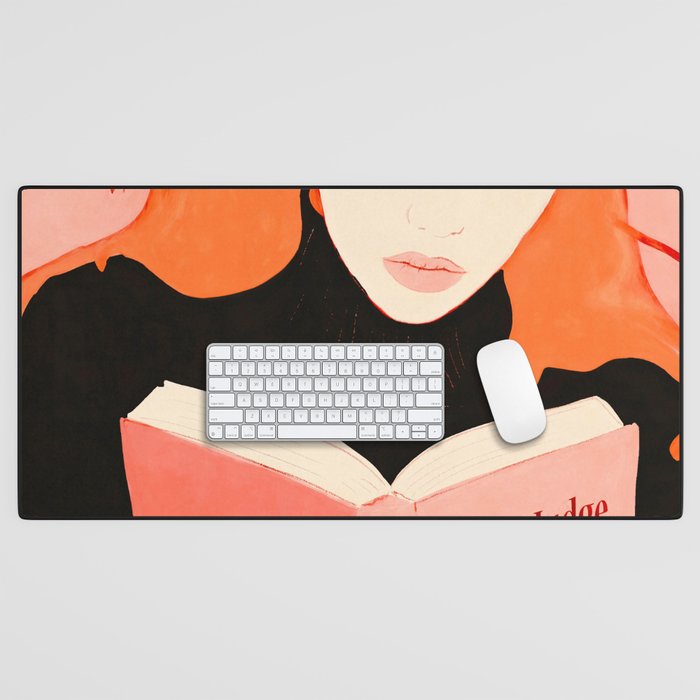 Donât Judge a Book By Its Cover Desk Mat Gallery Image 1