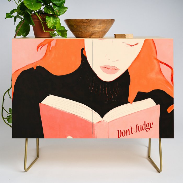 Donât Judge a Book By Its Cover Credenza Gallery Image 1