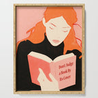 Donât Judge a Book By Its Cover Serving Tray Gallery Image 1