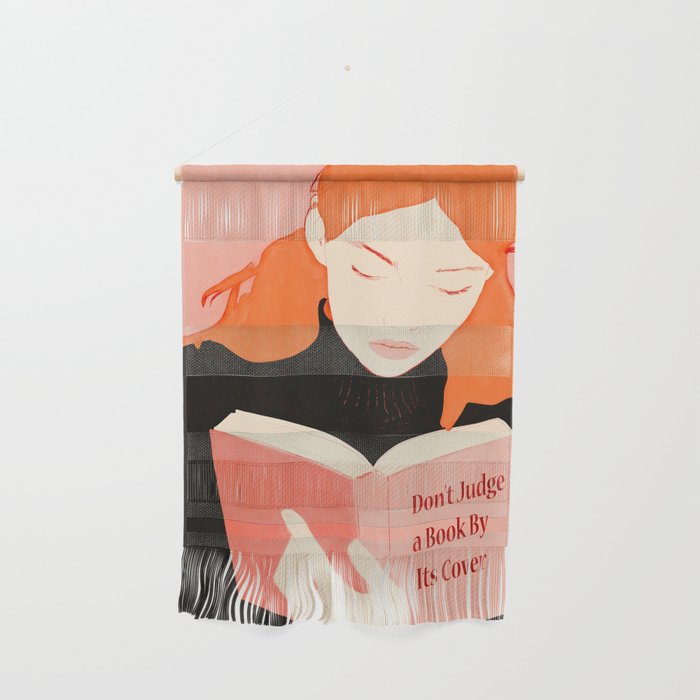Donât Judge a Book By Its Cover Wall Hanging Gallery Image 1
