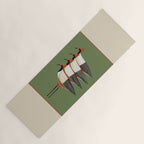 Four Birds I Yoga Mat Gallery Image 1