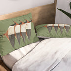 Four Birds I Pillow Sham Gallery Image 2