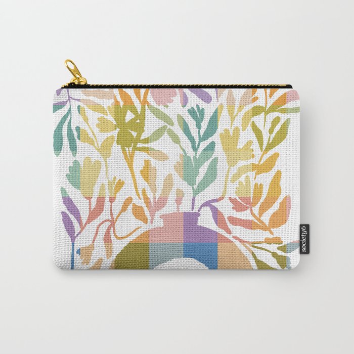 Colorful Butterflies in Flight Carry All Pouch Gallery Image 1