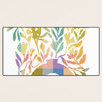 Colorful Butterflies in Flight Desk Mat Gallery Image 3
