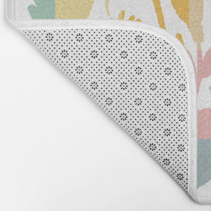 Colorful Butterflies in Flight Bath Mat Gallery Image 2