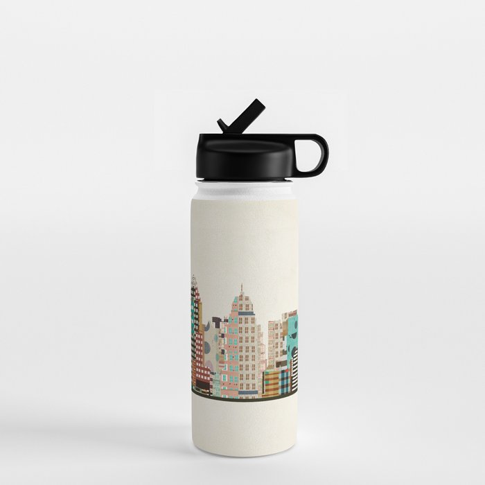 cincinnati ohio skyline Water Bottle Gallery Image 1