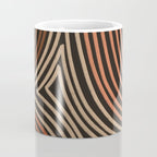 Tribal Pattern in Brown & Soft Red Coffee Mug Gallery Image 4