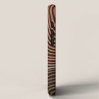 Tribal Pattern in Brown & Soft Red iPhone Case Gallery Image 2
