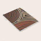 Tribal Pattern in Brown & Soft Red Notebook Gallery Image 3