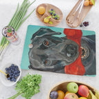 Black Labrador and a Red Bone Cutting Board Gallery Image 2