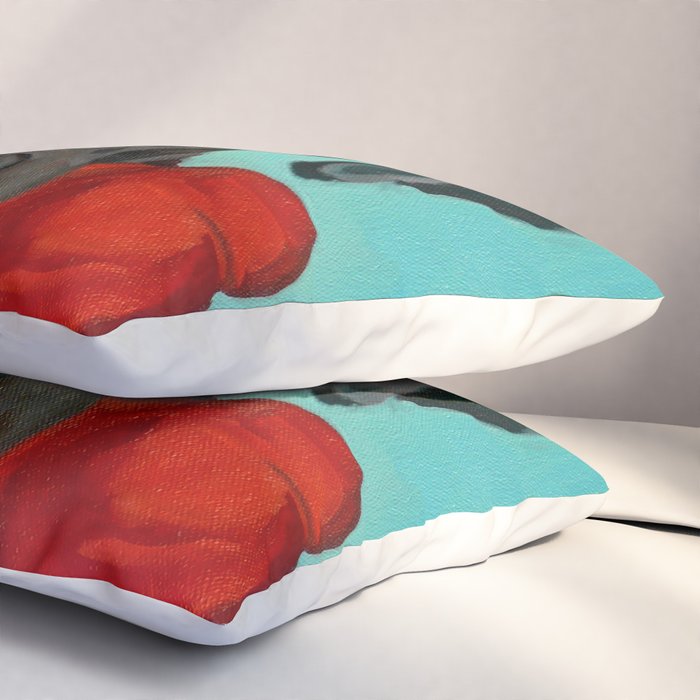 Black Labrador and a Red Bone Pillow Sham Gallery Image 3