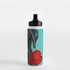 Black Labrador and a Red Bone Water Bottle Gallery Image 2