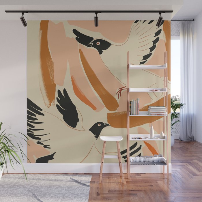 Flying Birds Wall Mural Gallery Image 1