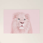 PINK LION Welcome Mat Gallery Image 1