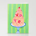 Mold the Future & Vote in Lime Green Stationery Card Gallery Image 2