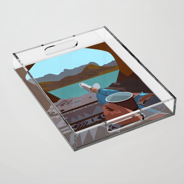 Place out of time Acrylic Tray Gallery Image 1