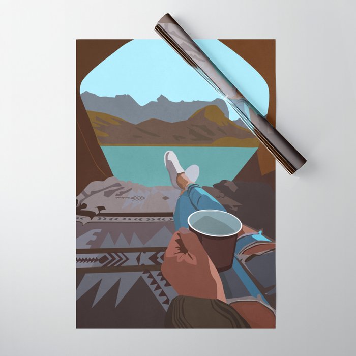 Place out of time Wrapping Paper Gallery Image 1
