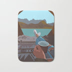 Place out of time Bath Mat Gallery Image 1