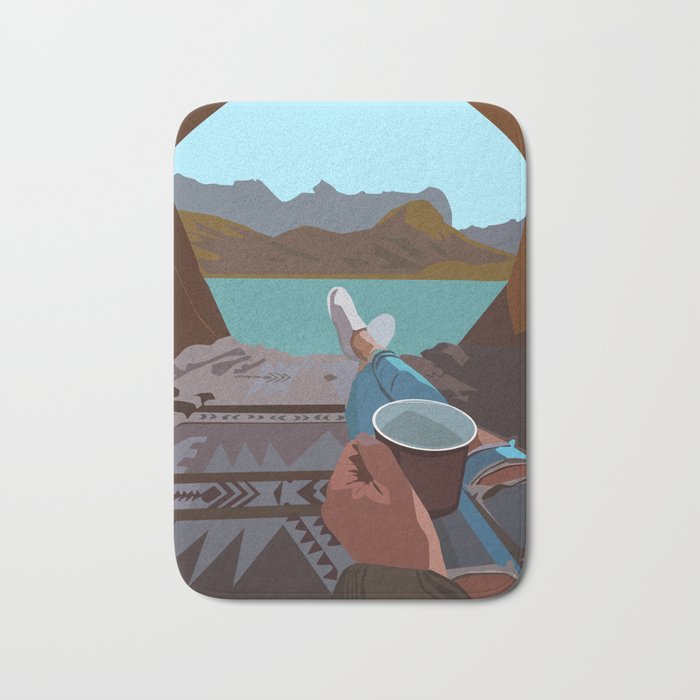 Place out of time Bath Mat Gallery Image 1