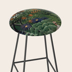 Woman Walking in an Exotic Forest (Femme se promenant dans une foreÌt exotique) (1905) by Henri Rousseau.  Stool Gallery Image 2