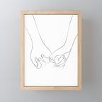 Pinky Promise VI Mini Art Print Gallery Image 1