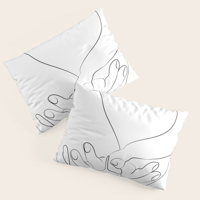 Pinky Promise VI Pillow Sham Gallery Image 1