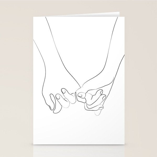 Pinky Promise VI Stationery Card Gallery Image 2