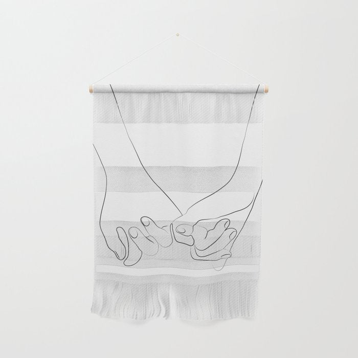 Pinky Promise VI Wall Hanging Gallery Image 1