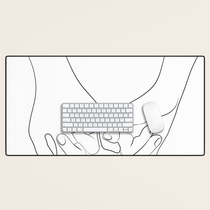 Pinky Promise VI Desk Mat Gallery Image 1