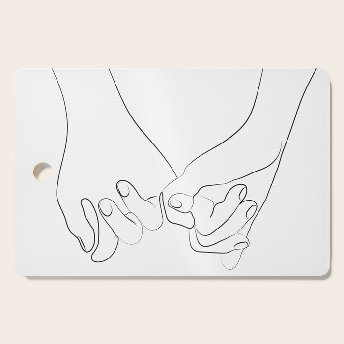 Pinky Promise VI Cutting Board Gallery Image 1