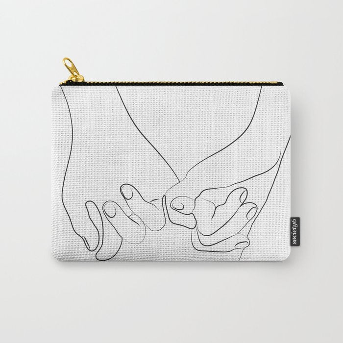 Pinky Promise VI Carry All Pouch Gallery Image 1