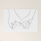 Pinky Promise VI Welcome Mat Gallery Image 1