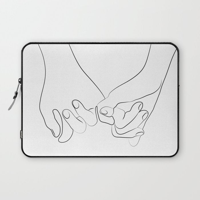 Pinky Promise VI Laptop Sleeve Gallery Image 1