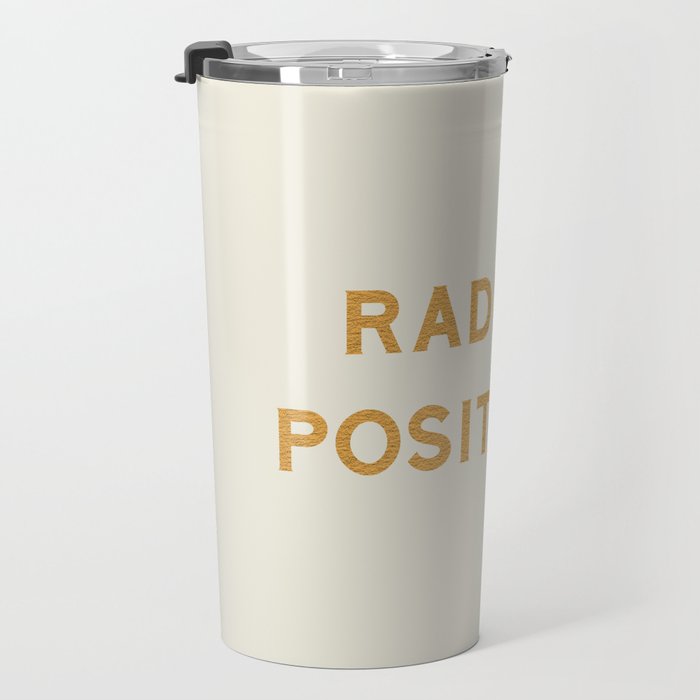 Radiate positivity Travel Mug Gallery Image 3