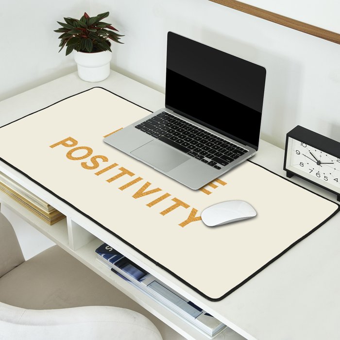 Radiate positivity Desk Mat Gallery Image 2