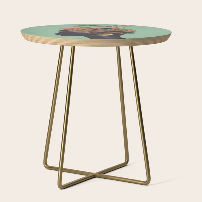 Snake and Butterflies 2 Side Table Gallery Image 1