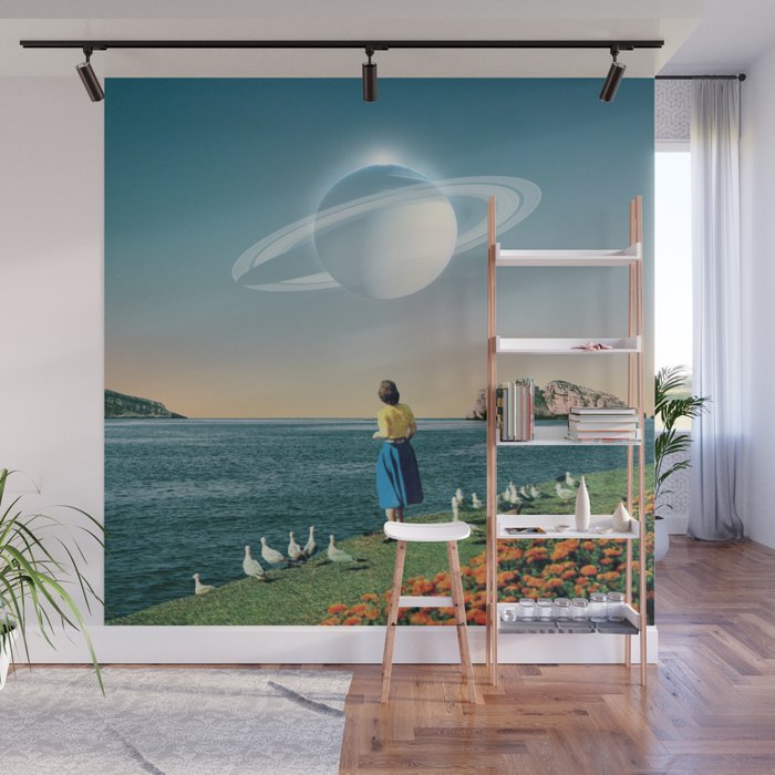 Watching Planets Wall Mural Gallery Image 1