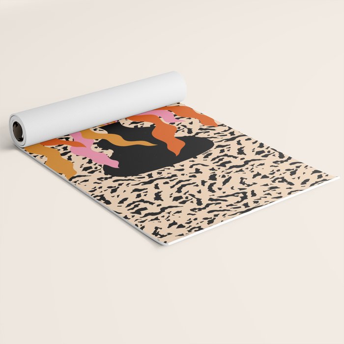 Cross my mind Yoga Mat Gallery Image 2