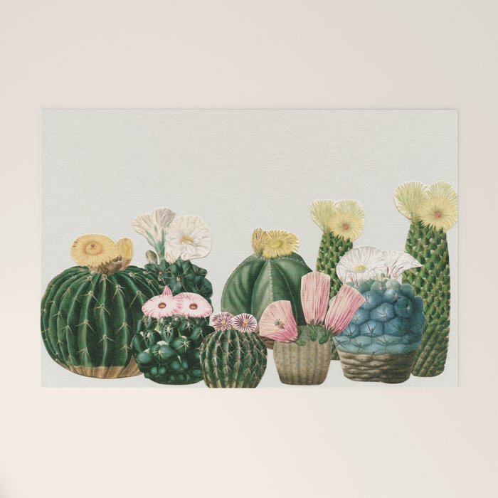 Cactus Garden Welcome Mat Gallery Image 1