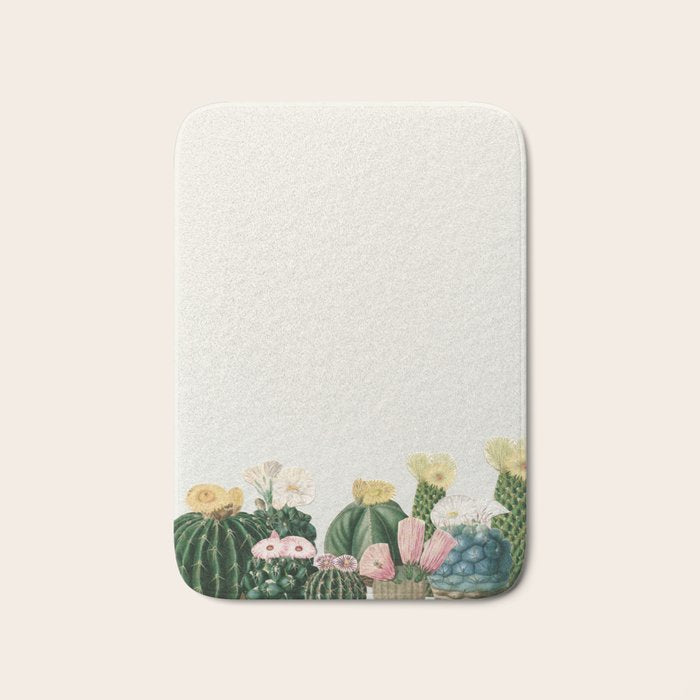 Cactus Garden Bath Mat Gallery Image 1