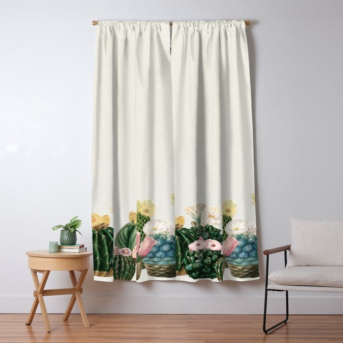 Cactus Garden Window Curtain Gallery Image 1