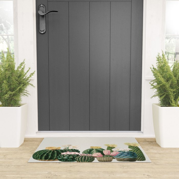 Cactus Garden Welcome Mat Gallery Image 3
