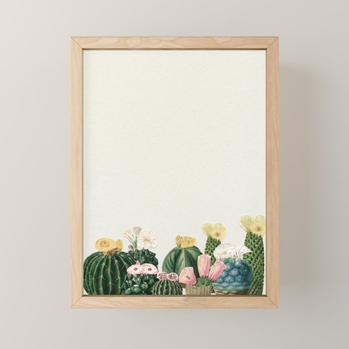Cactus Garden Mini Art Print Gallery Image 1