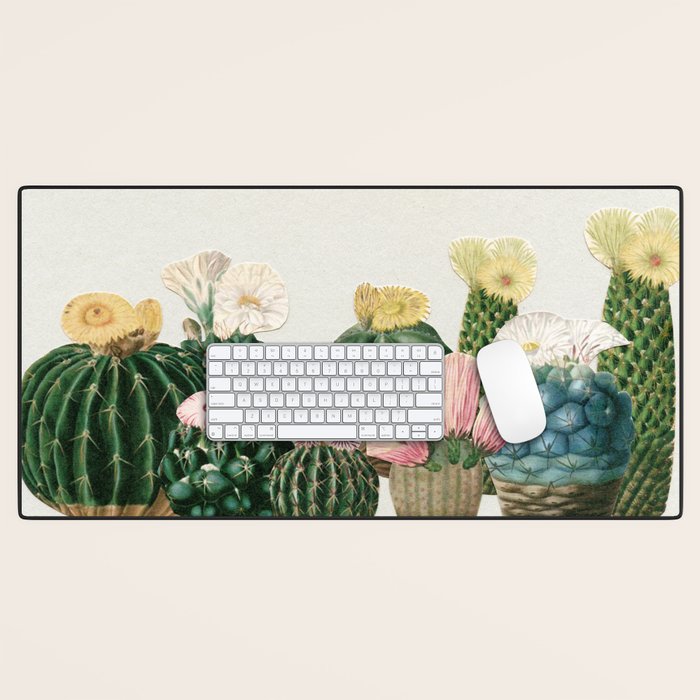 Cactus Garden Desk Mat Gallery Image 1