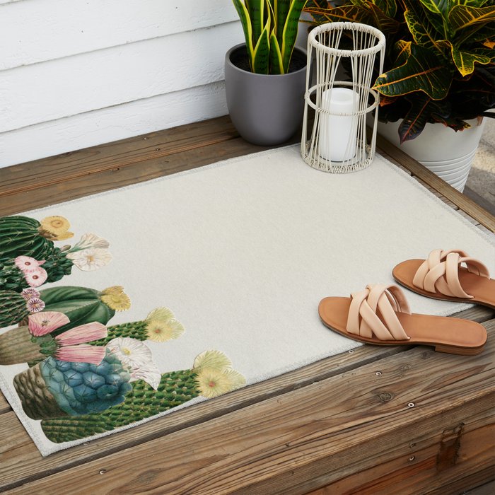 Cactus Garden Outdoor Rug Gallery Image 2