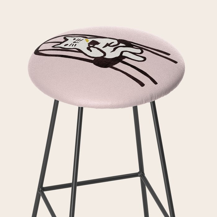 Tea time with cat Stool Gallery Image 2