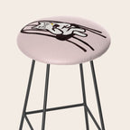 Tea time with cat Stool Gallery Image 2