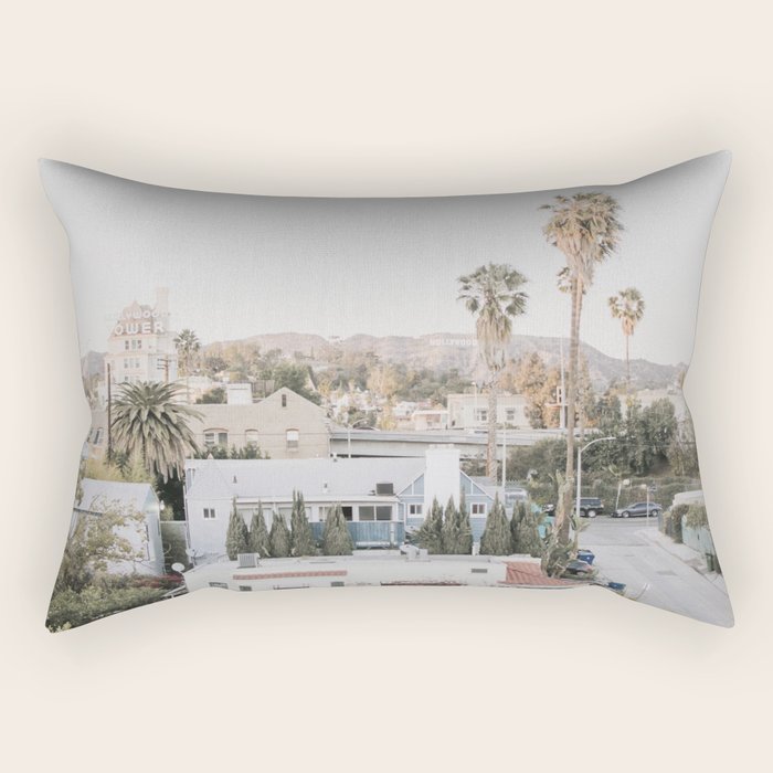 Hollywood California Rectangular Pillow Gallery Image 2