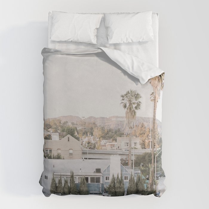 Hollywood California Duvet Cover Gallery Image 6